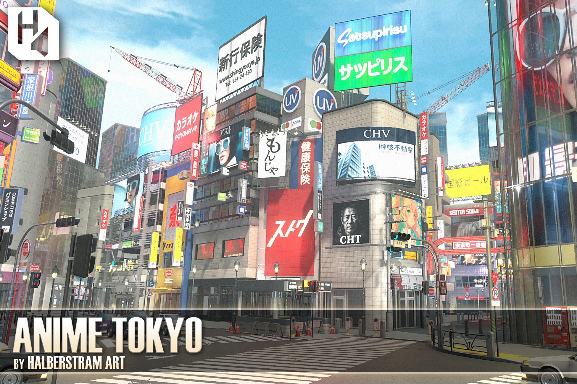 Anime Tokyo (Japanese City)
