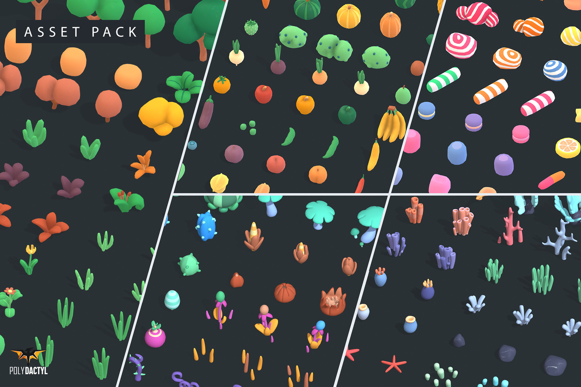 Environment Mega Pack - Animation Assets