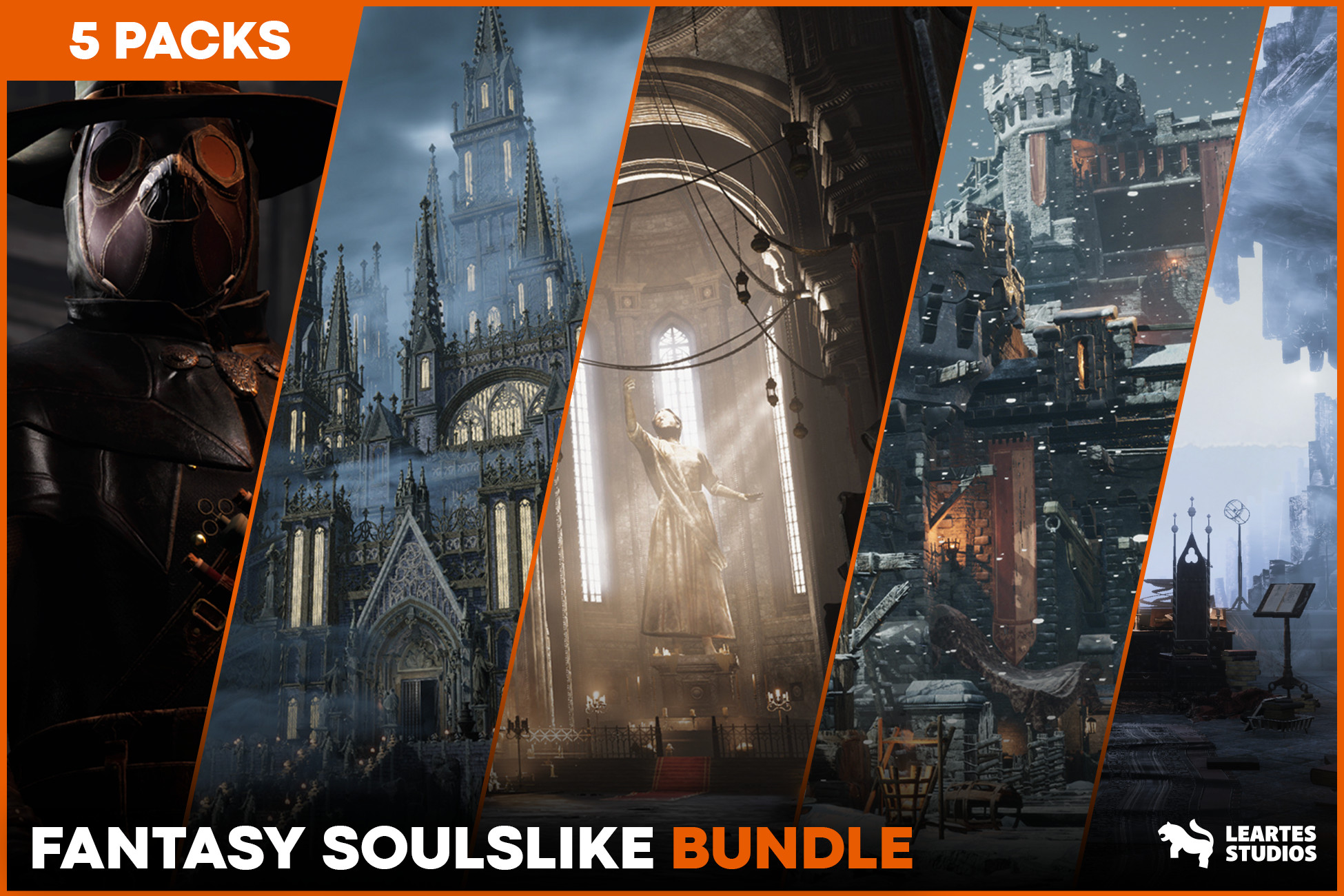 Fantasy Soulslike Environments Bundle