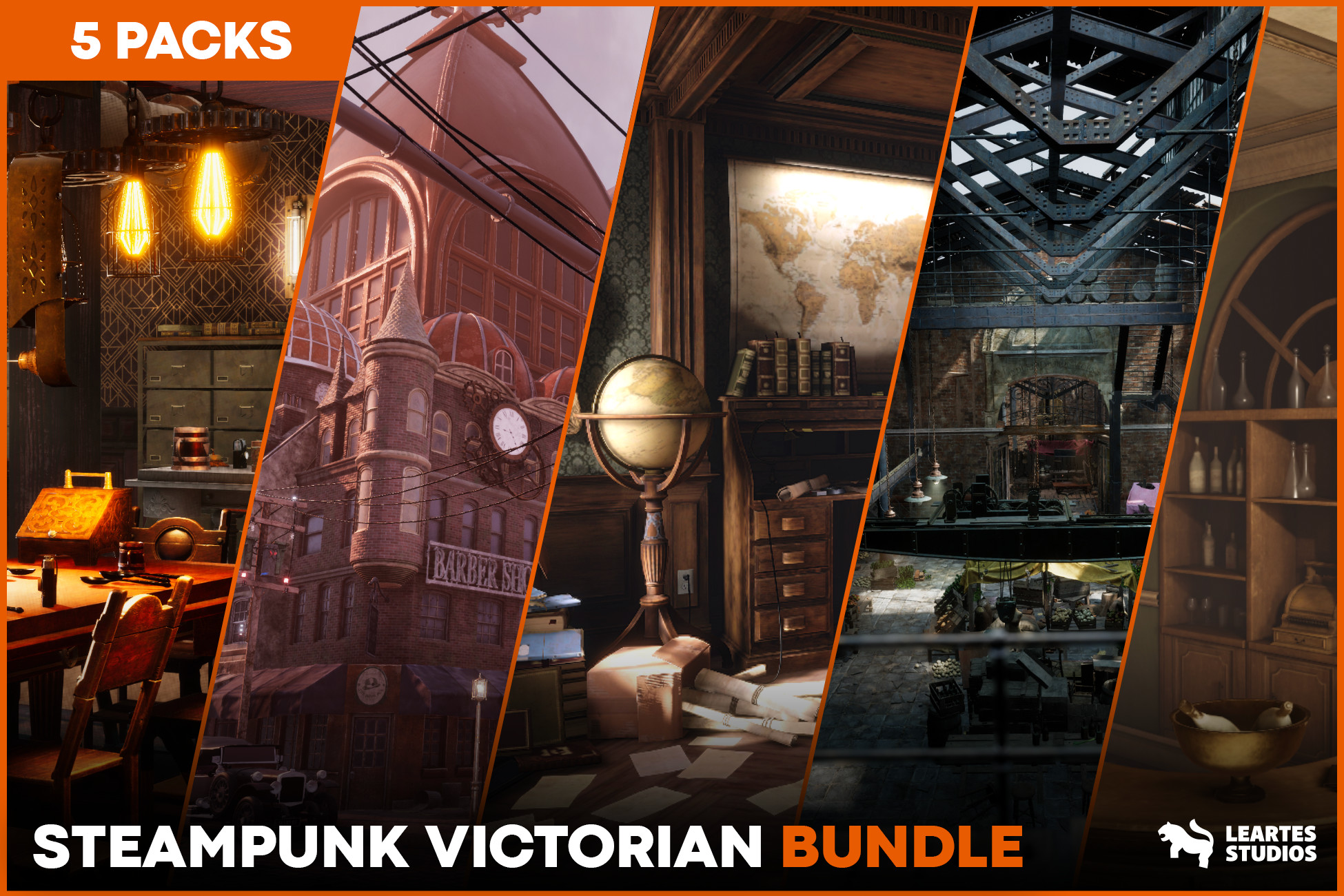Steampunk / Victorian Environments Bundle