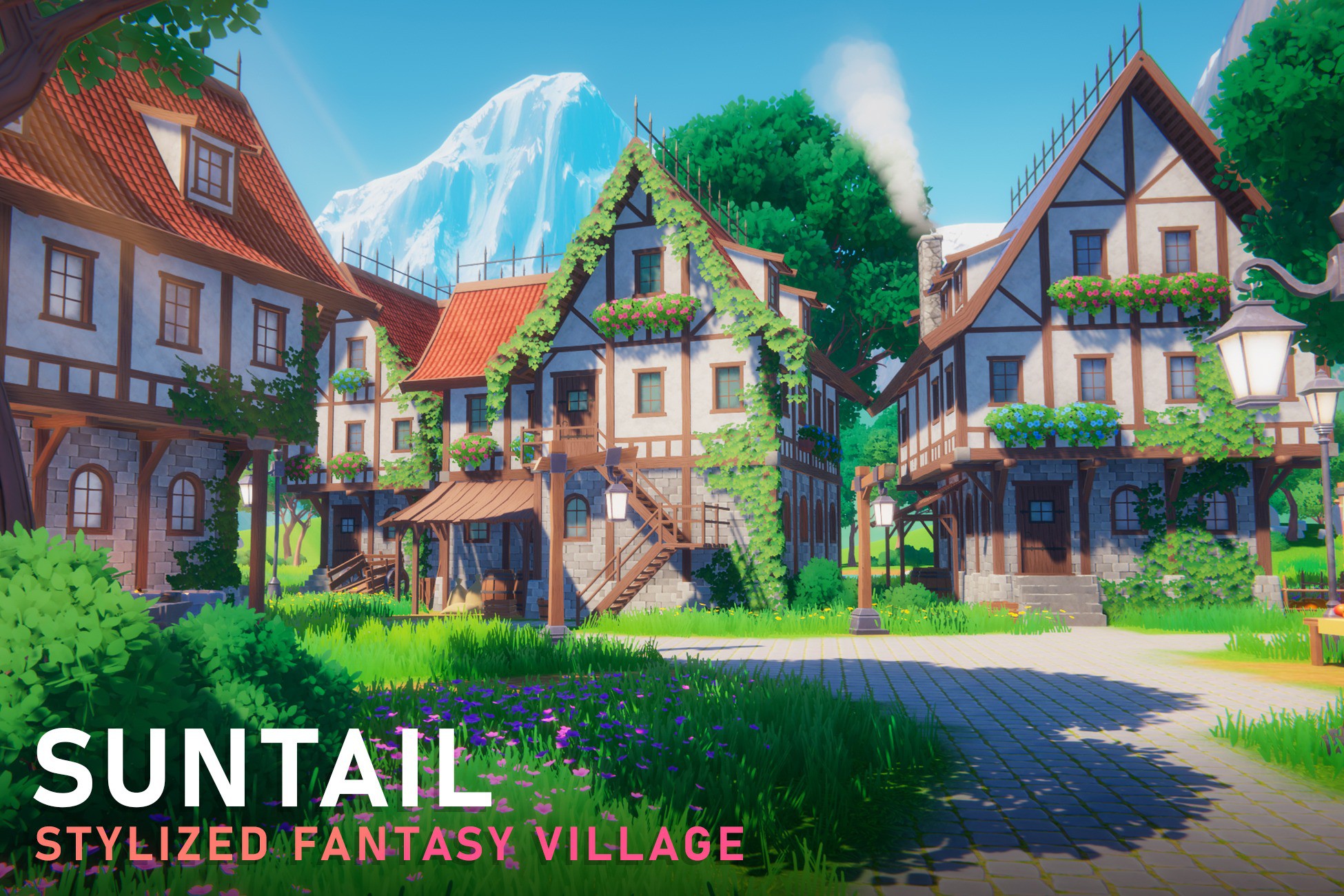 SUNTAIL - Stylized Fantasy Village